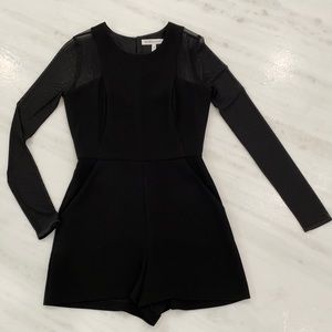 BCBGeneration Black Romper Women’s Sz 2